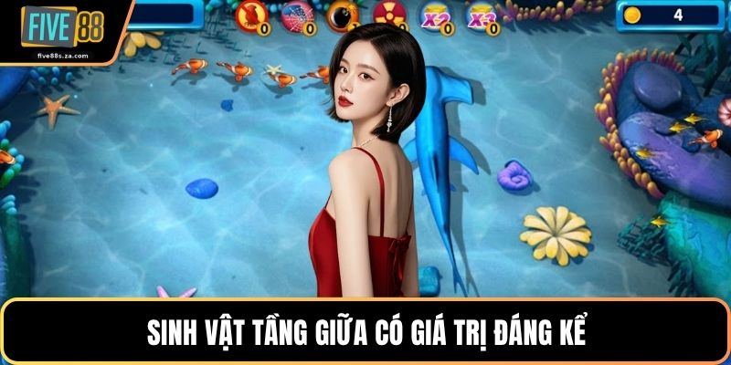 Sinh vật tầng giữa có giá trị đáng kể